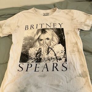 Britney Spears Graphic tie dye tee